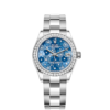 Rolex Datejust 31mm, Oystersteel and 18k White Gold with Diamonds, Ref# 278384rbr-0039