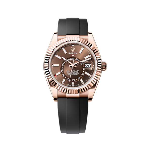 Rolex Sky-Dweller, 42mm, 18k Everose Gold, Ref# 336235-0002