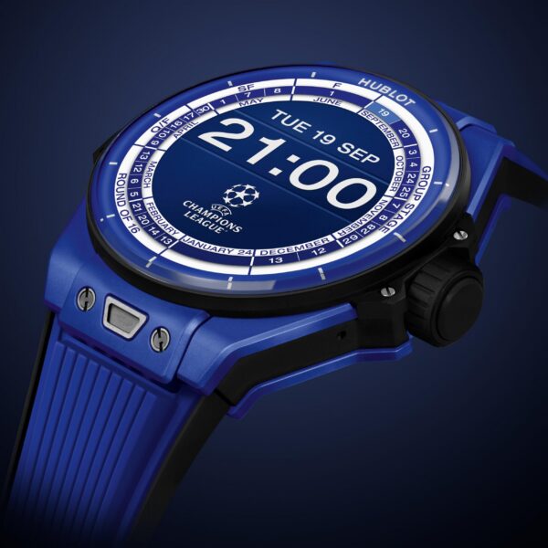 021cd2aa887aaa95fdffe24670d3b795fa93ef3c Hublot Big Bang E GEN3 UEFA CHAMPIONS LEAGUE, Blue Ceramic, 44mm, Ref# 450.EX.1100.RX.UCL23