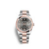 Rolex Datejust 36 Oystersteel and Everose gold Ref# 126201-0024
