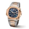 0397353360ed0199f73f663bbd0ea43b57451521 Patek Philippe Nautilus Flyback Chronograph, Date Watch, 18k Rose Gold and Stainless Steel, 40,5 mm, Ref# 5980/1AR-001