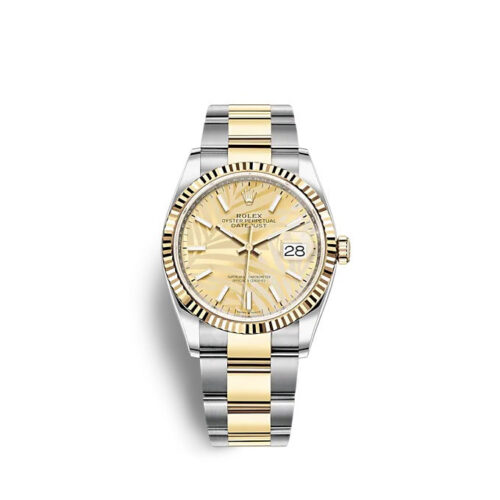 03adb259248f70743bd2e08de9d3edcf459ccf88 Rolex Datejust 36 Oystersteel and yellow gold Ref# 126233-0038
