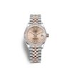 Rolex Datejust 31, Oystersteel, 18kt Everose Gold and diamonds, Ref# 278381RBR-0010