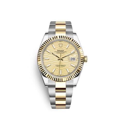 0683886f679b430582edeadc50c27ae61b6698ff Rolex Datejust 41mm, Oystersteel and 18k Yellow Gold, Ref# 126333-0021