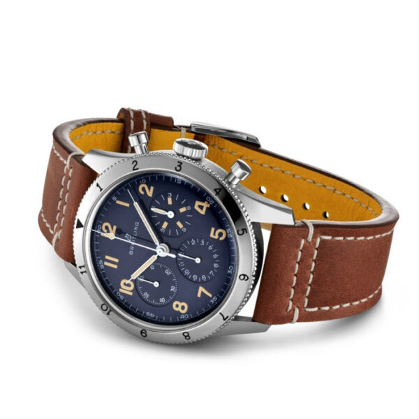 Breitling AVI 1953 Edition Platinum Ref# LB0920131C1X1, box and papers