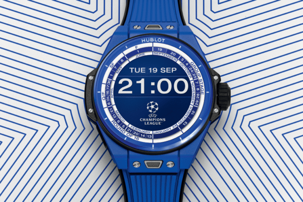0a67e7caaa219db8fca421928e957ae088a264b5 Hublot Big Bang E GEN3 UEFA CHAMPIONS LEAGUE, Blue Ceramic, 44mm, Ref# 450.EX.1100.RX.UCL23