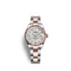 Rolex Lady-Datejust 28, Oystersteel and 18k Everose Gold, Ref# 279171-0014