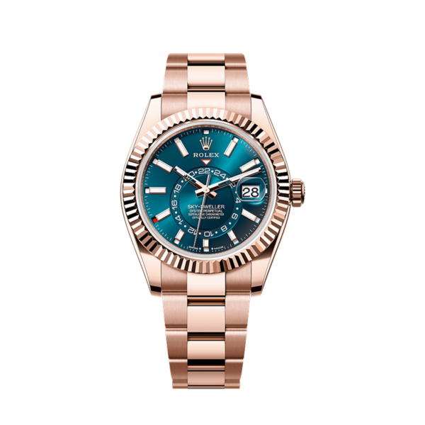 Rolex Sky-Dweller, 42mm, 18k Everose Gold, Ref# 336935-0001