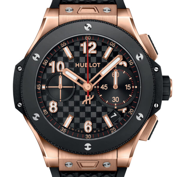 Unworn Hublot Big Bang 20th Anniversary King Gold Ceramic 43, 431.OM.1338.RX, box and papers