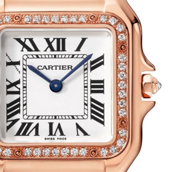 0d9d284c9181b21312e8678d34d1e0579e0bbaed Unworn Cartier Panthère de Cartier Medium, 18k Rose Gold, Diamonds, 27mm x 36mm, Ref# WJPN0009, box and papers