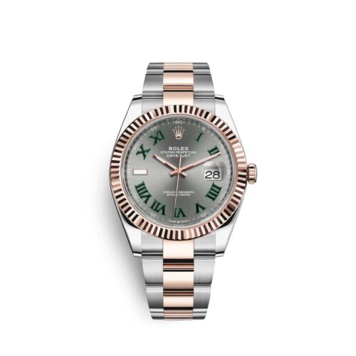 0e38a40a26b33025fdabab06f61dc23a3e4f79c7 Rolex Datejust 41, 18k Everose Gold and Stainless Steel, 41mm, Ref# 126331-0015