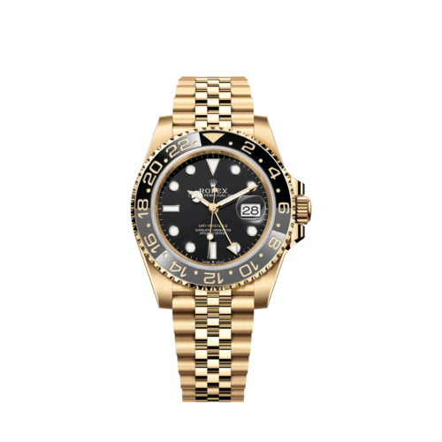 0ed4f4da21f2de842854027e9c717b9415fbe452 Rolex GMT-Master II, 40mm, 18k Yellow Gold, Ref# 126718GRNR-0001