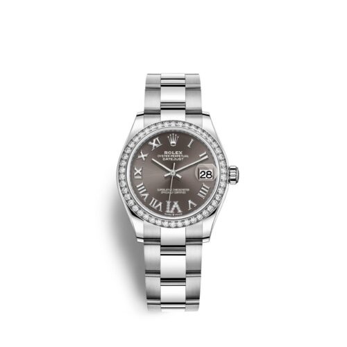 0edc838f4c5beb9851087d1e596813bebb382fc6 Rolex Datejust 31, Oystersteel, 18kt White Gold and diamonds, Ref# 278384RBR-0031