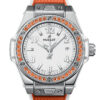 Unworn Hublot Big Bang One Click Joyful Steel Orange 33, 485.SO.2210.RX.1206, box and papers