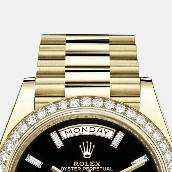 Rolex Day-Date, 40mm, 18k Yellow Gold and Diamonds, Ref# 228348rbr-0039