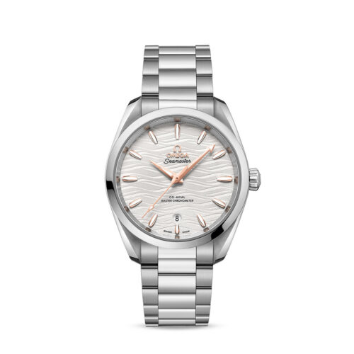 117cec9e30bc9c6f8cac629dcb46ab33227e0727 Omega Seamaster AQUA TERRA 150M CO‑AXIAL MASTER CHRONOMETER LADIES’ Ref# 220.10.38.20.02.002