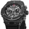 Hublot Big Bang Automatic Chronograph, 45mm, Black Ceramic, Ref# 411.CI.1170.RX, Unworn 2025