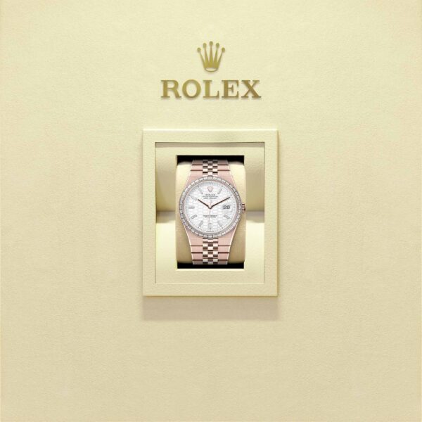 Rolex Land-Dweller 40mm Oyster Everose Gold & Diamonds M127385TBR-0003