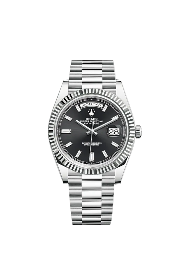 Rolex Day-Date, 40mm, Platinum, Ref# 228236-0004