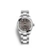 Rolex Datejust 31, Oystersteel, 18kt White Gold and diamonds, Ref# 278344RBR-0029