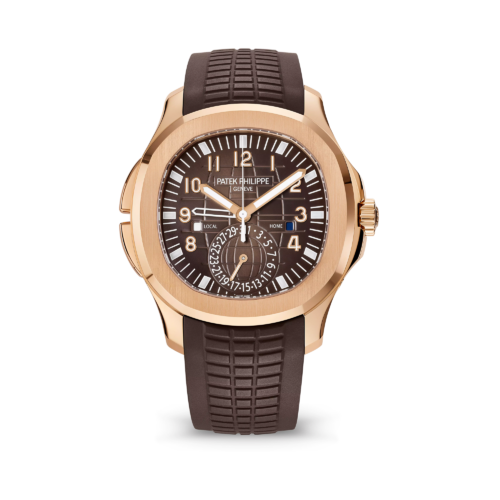Patek Philippe Aquanaut Travel Time, 18k Rose Gold, 40,8mm, Ref# 5164R-001