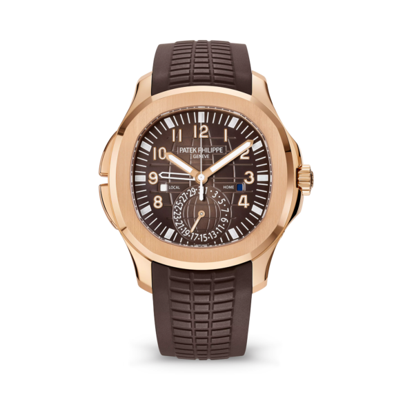 185c1c3cd4e82eca965b8e4ed444f6b09e04e6b8 Patek Philippe Aquanaut Travel Time, 18k Rose Gold, 40,8mm, Ref# 5164R-001