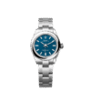 Unworn 2025, Rolex Oyster Perpetual, Oystersteel, 28mm, Blue dial, Domed Oyster, Ref# 276200-0011, box and papers