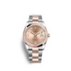 Rolex Datejust 36 Oystersteel and Everose gold Ref# 126201-0028