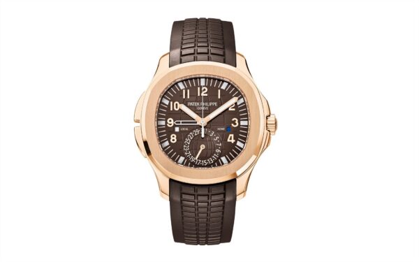 1b765369b3702a088d3d55d69f1308ecd1c9623a Patek Philippe Aquanaut Travel Time, 18k Rose Gold, 40,8mm, Ref# 5164R-001