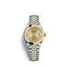 Rolex Lady-Datejust 28, Oystersteel and 18k Yellow Gold, Ref# 279163-0022