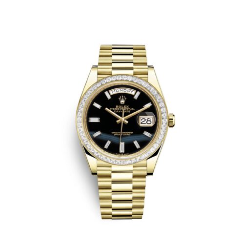 1d8d6d33dd16a79763532f8d0cd072591e62ea26 Rolex Day-Date, 40mm, 18k Yellow Gold and Diamonds, Ref# 228398tbr-0038