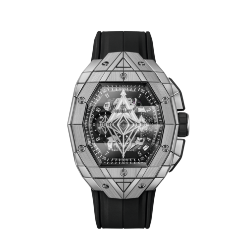 1eed790919defcbbdc3f06473aa6a6c99eb7d619 Hublot, Spirit of Big Bang Sang Bleu Titanium, 42mm, Limited Edition, Ref# 648.NX.0107.RX.MXM23