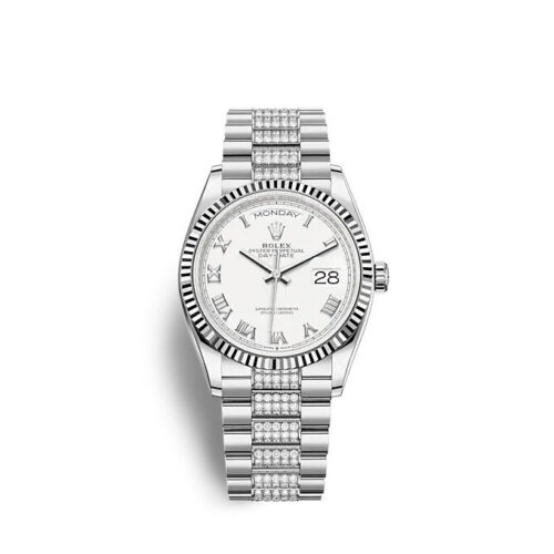 Rolex Day-Date 36 White gold Ref# 128239-0039