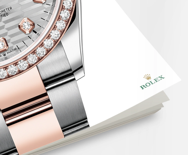 Rolex Datejust 36mm, Oystersteel and 18k Everose Gold, Ref# 126281rbr-0028