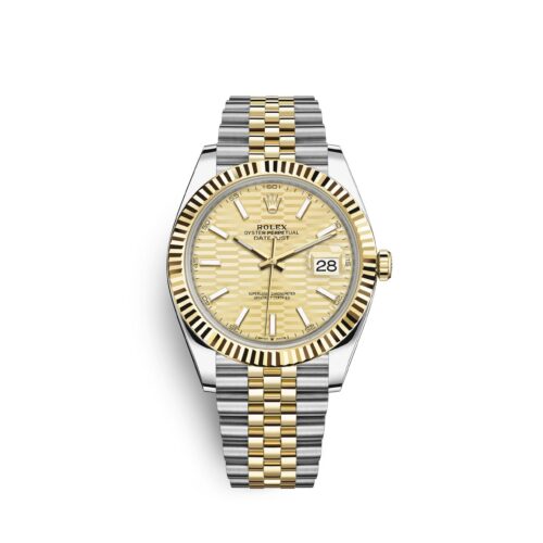 213442844304abe17fc572ee002817717fc6bc8b Rolex Datejust 41mm, Oystersteel and 18k Yellow Gold, Ref# 126333-0022