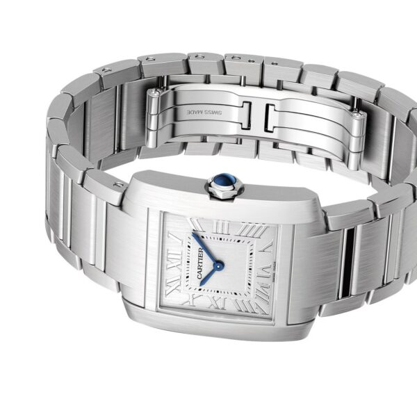 217ef56ae02390ba60047fa4b83df646f769b133 Unworn Cartier Tank Francaise de Cartier, Medium Stainless Steel, 32mm x 27mm, Ref# WSTA0074, box and papers