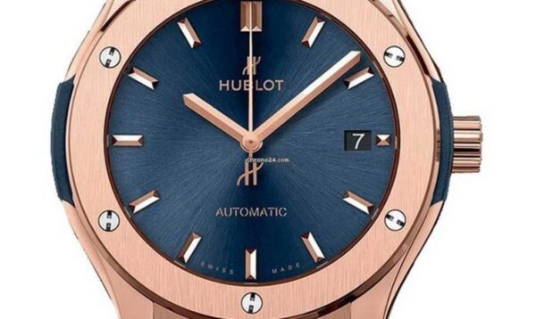 Hublot Classic Fusion King Gold Blue 45mm, Ref# 511.OX.7180.LR