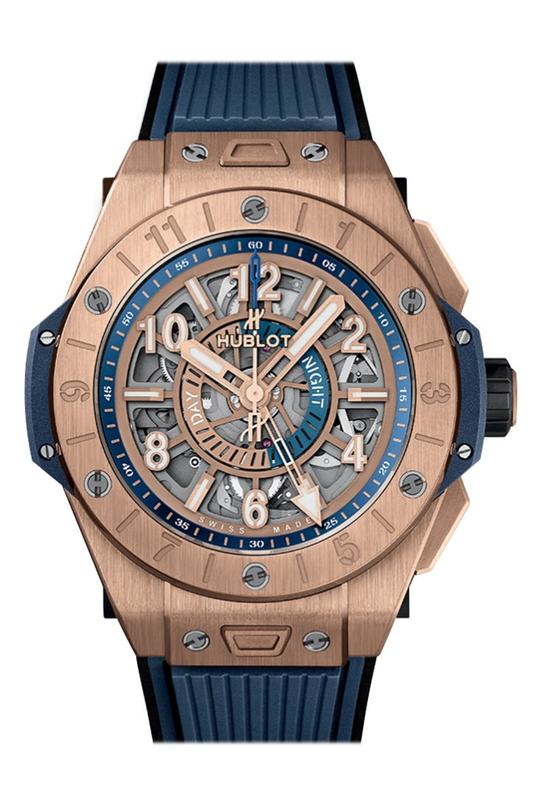 2432780a92d21e7501dc898546e1e2c7eda61054 Hublot Big Bang, Unico GMT King Gold, 45mm, Ref# 471.OX.7128.RX