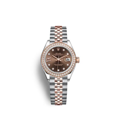 244d832835158abc295a2ecf042b3564ef879d9d Rolex Lady-Datejust 28, Oystersteel and 18k Everose Gold, Ref# 279381RBR-0003
