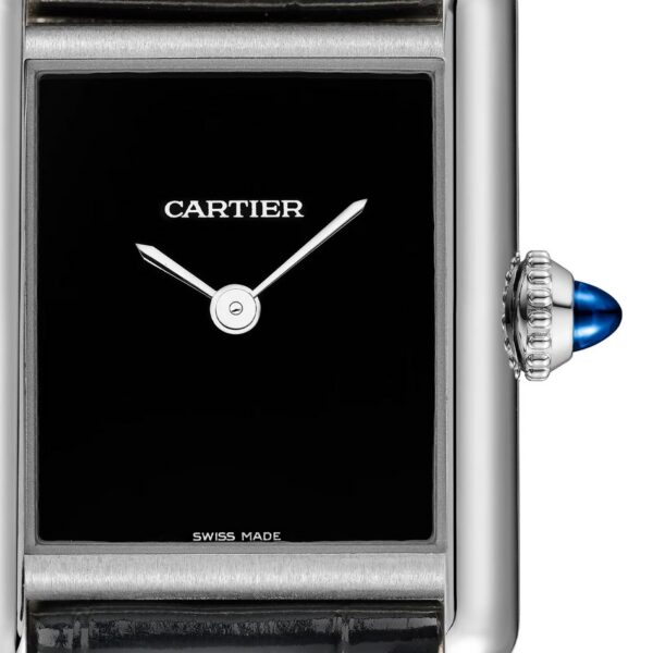 24ac085440895bb7fa103d85adef4ad6f060d448 Unworn Cartier Tank Must de Cartier, Small Stainless Steel, 29.5mm x 22mm, Ref# WSTA0071, box and papers
