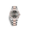 Rolex Datejust 36 Oystersteel and Everose gold Ref# 126281RBR-0012