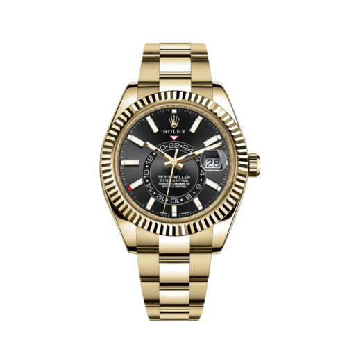 Rolex Sky-Dweller 42mm, 18k Yellow Gold, Ref# 326938-0004