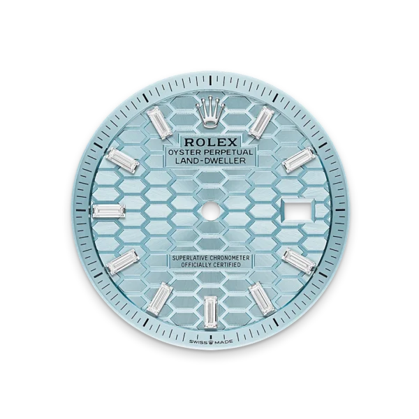 29b23b77fcff6740830f4630b98b372d503de5f3 Rolex Land-Dweller 40mm Oyster Platinum & Diamonds M127386TBR-0001