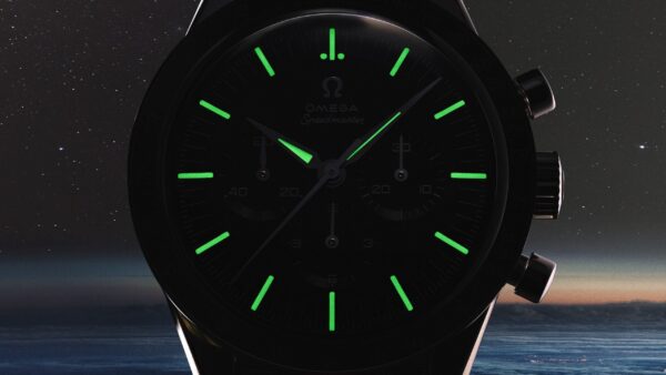 2af70360c96c35409d24056b12b026a2f015c50d Unworn, Omega Speedmaster First Omega in Space, Co-Axial Chronograph, 39,7mm, Ref# 310.32.40.50.06.001, box and papers