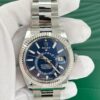 Rolex Sky-Dweller, 42mm, Oystersteel and 18k White Gold, Blue, Oyster, Ref# 336934-0005