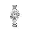 Unworn Cartier Ballon Bleu de Cartier, Stainless Steel, 28mm, Ref# WSBB0067, box and papers