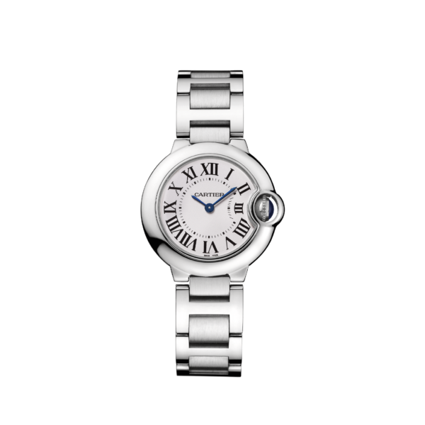 Unworn Cartier Ballon Bleu de Cartier, Stainless Steel, 28mm, Ref# WSBB0067, box and papers