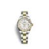 Rolex Lady-Datejust 28, Oystersteel and 18k Yellow Gold, Ref# 279173-0024