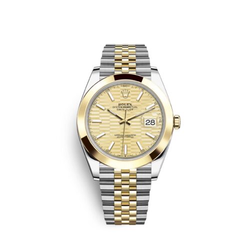 2f174787c2b979eeccdb12dd03db67fa752b36cc Rolex Datejust 41mm, Oystersteel and 18k Yellow Gold, Ref# 126303-0022