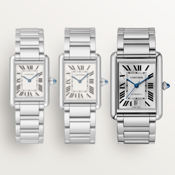 31166841c14688ef0560ae676a042eacb398f97d Unworn Cartier Tank Must de Cartier, Extra-large Stainless Steel, 41mm x 31mm, Ref# WSTA0053, box and papers